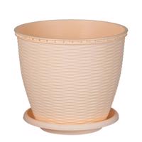 85CM DONICZKA RATTAN 9 L BEŻOWA