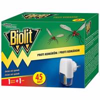 BIOLIT El. odparovač proti komárom 45 nocí 27 ml