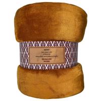 Deka Nest Super Soft horčica 170x220 Merkury Home
