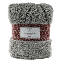 Deka Sherpa 130x160 sivý Merkury Home