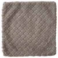 Dekoračná obliečka na vankúš KX239-101s 40x40 cm svetlohnedá