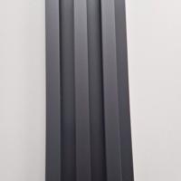 Dekoračný lamelový panel MDF/HDF čierny mat 41x190x2750