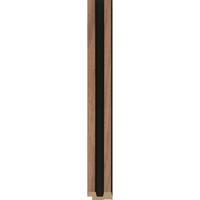 Dokončovacia lišta ľavá MODERN SLIM orech/čierna 2,65 m