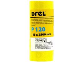 DREL Brúsny papier na kotúči 115mm x 2,5m P150 CON-MRY-1115