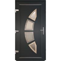 Dvere vchodové Zagrzeb D31 90L antracit