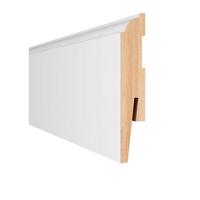 Dyhovaná lišta  LO10 15x90x2400 mm biela frez