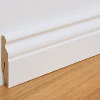 Dyhovaná lišta  LO3 15x60x2400 mm biela frez