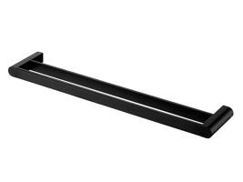 FUTURA BLACK Vešiak 610  dvojitý čierny 02967