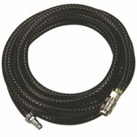 Hadica z čierneho PVC  Ø6x11 mm/10m, max. 20 bar / rýchlospojka