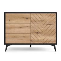 Komoda Diamond KSZ104 dub evoke/čierna