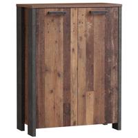 Komoda Symmach 2D old-wood vinteage/betón 042025