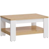 Konferenčný stolík Avila AILT01 biela/dub artisan