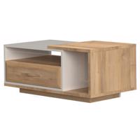 Konferenčný stolík Gala KLS-1F/GL lakované pacific walnut/beige