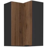 Kuchynská skrinka Monza orech okapi 60x60 Gn-90 1f (90°)