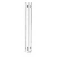 Kúpeľňový radiátor Lazur LA120/33 D5 1200x330 mm biela