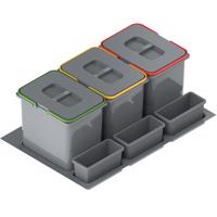 Nádoba na odpad Praktiko 80 Trojitý 3x20l