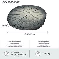 Nášľapný Kameň 32-37CM Siva