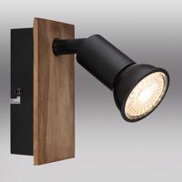 Nástenná lampa 57998-1W drevo K