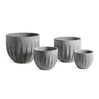 Obal na kvetináč 101699 starožitná sivá 45x38h
