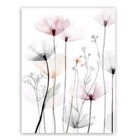 Obraz na plátne 60x80 cm St543 Modern Poppy 1