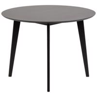 Okrúhly Jedálenský Stôl Roxby 105 Cm, Čierny