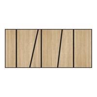 Panel frézovaný Slant dub 65x29 cm MDF