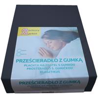 Plachta na posteľ jersey 200x220 kol. 6148 čierna