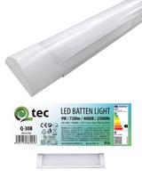 Podlinkové LED svietidlo BATTEN biele 9W Q-30B
