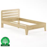 Posteľ buková LK189–120x200 surová