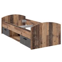 Posteľ Oldheaven WNL09-C943 old wood/beton 042025