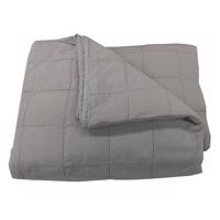 Prikrývka na posteľ Juni 220x250 svetlosivá Merkury Home