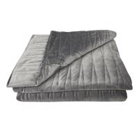 Prikrývka na posteľ Lido 170x220 tmavošedá Merkury Home