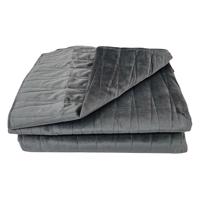 Prikrývka na posteľ Lido 220x250 antracit Merkury Home