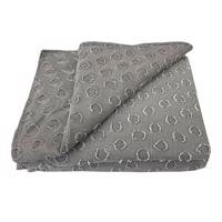 Prikrývka na posteľ Milo 220x250 tmavo šedá Merkury Home