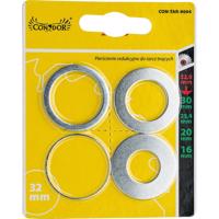 Redukčný krúžok pre pílové kotúče, 32/30 mm, 32/25,4 mm, 32/20 mm, 32/16 mm, sada 3 ks, Drel