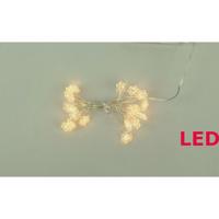 Reťaz Led 200 cm vločky 20 elementov 45724