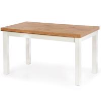 Rozkladací stôl Tiago 140/220x80cm Płyta/Drevo – Dub Lancelot/Biely