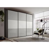 Skriňa Includo Glas Sklo Biele/sivé,š.cca 280cm