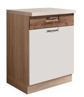 Skrinka do kuchyne Favorit 5d Sonoma/White+Ribbeck