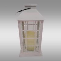 Solárna lampa Lanter biela VO2219