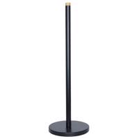 Stojan na toaletný papier čierny/bambus P.SP1-BLK-B
