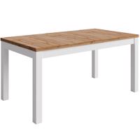 Stôl Agat 160+2x40 wotan/biela