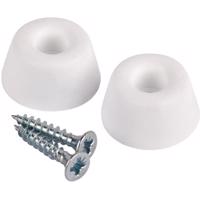 Tlmiace zarážky biele 21 mm