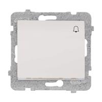 Vypínač zvonček s podsvietením Sigma ŁP-6DS/M.BI
