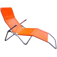 Záhradné lehátko D-054 oranžové