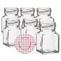 Zaváracie poháre s viečkom 150 ml 6 ks