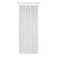 ZÁVES S PÚTKAMI Lights, 140/245cm, biela